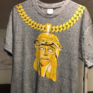 Crooks & Castles Jesus Piece Print T Shirt